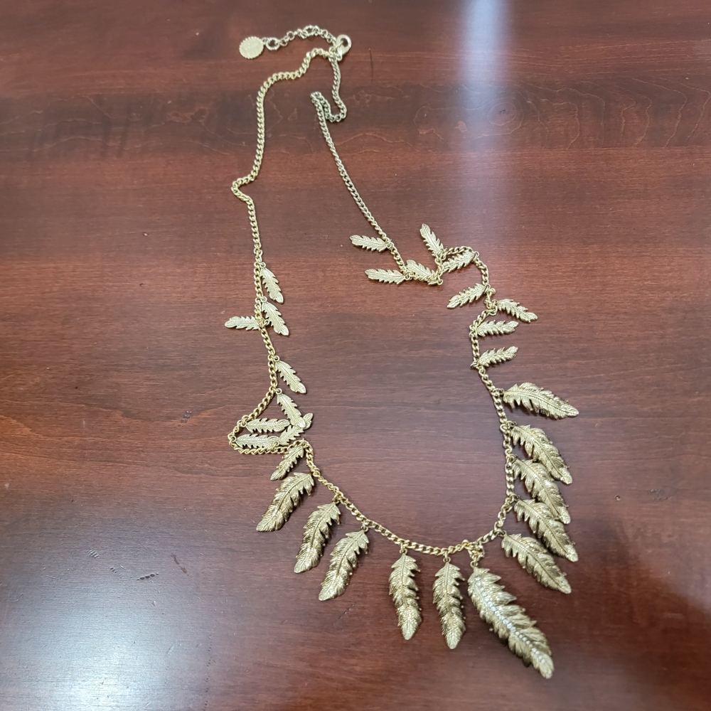 Gold Leaf Necklace
